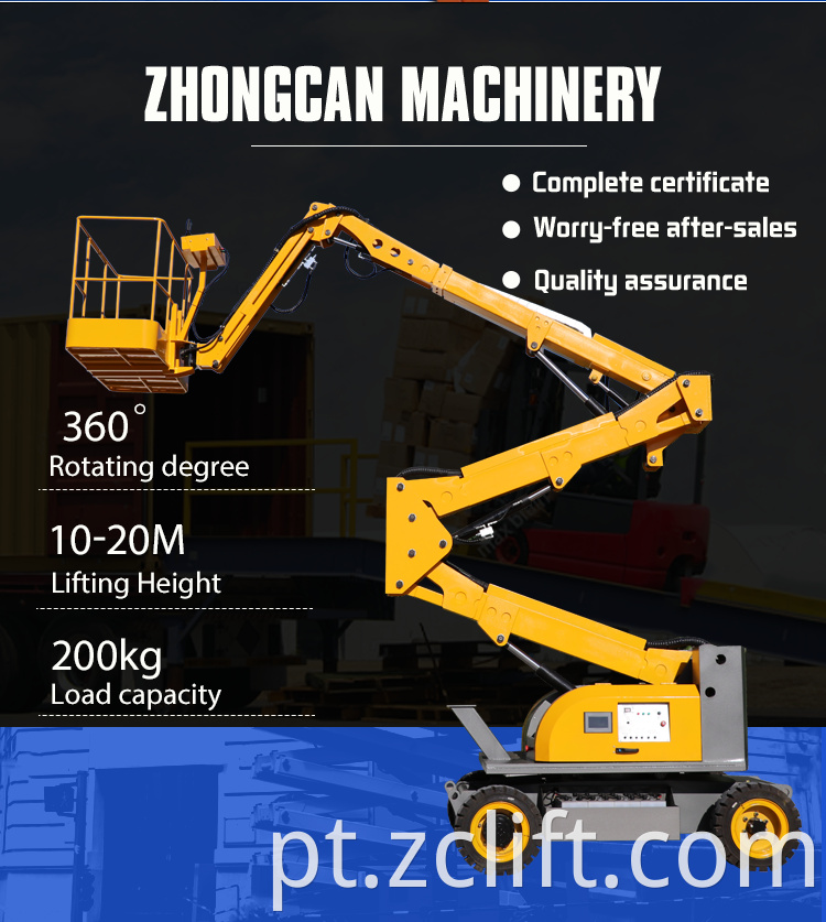 Self-propelled Telescopic Boom Lift